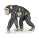 thumbnail image 1 of Figura de Juguete Papo de Chimpancé con Bebé – Colección Vida Salvaje, 3+, 1 of 8