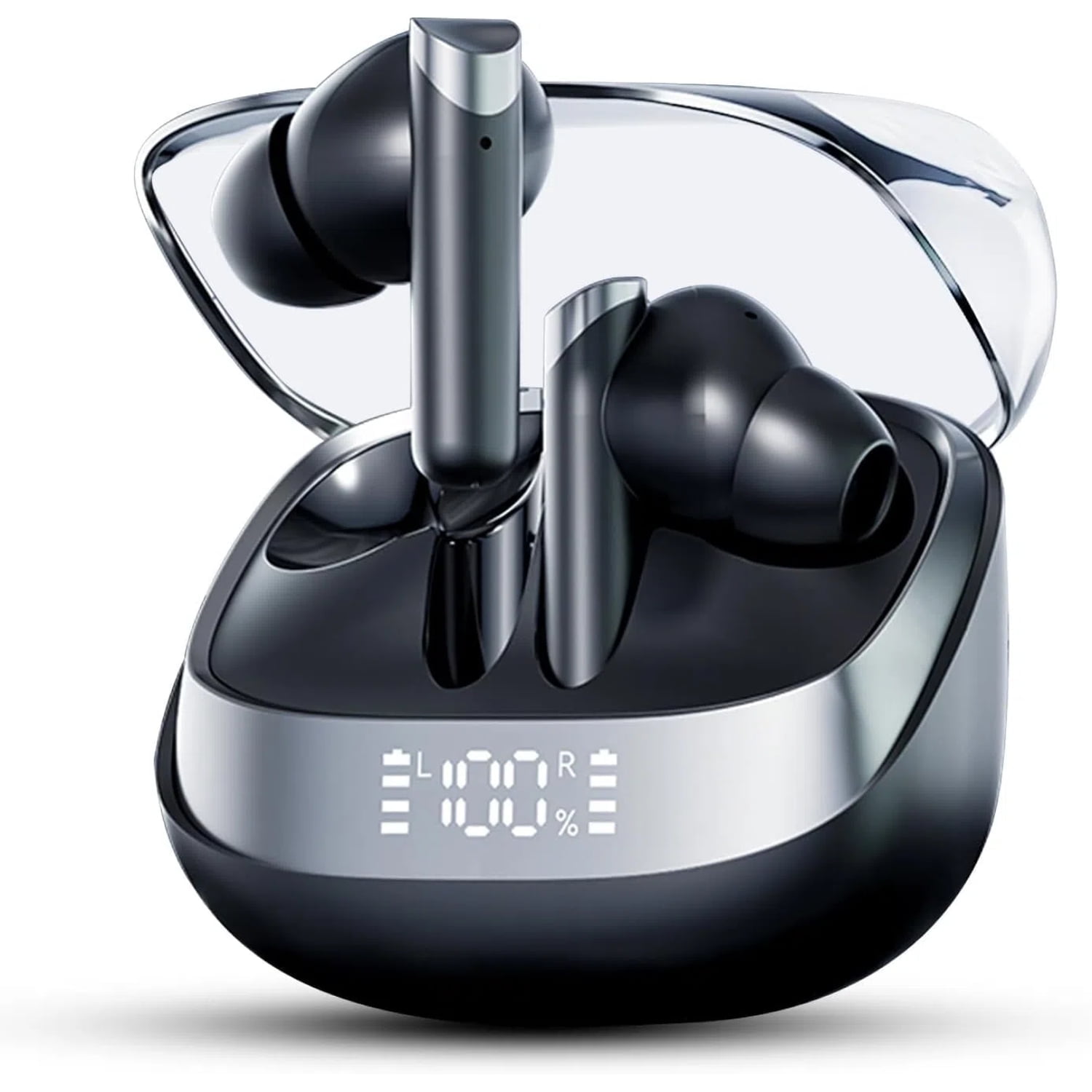 Auriculares Aaronmei Traductor De Idiomas Ai Bluetooth 5.3 Negro