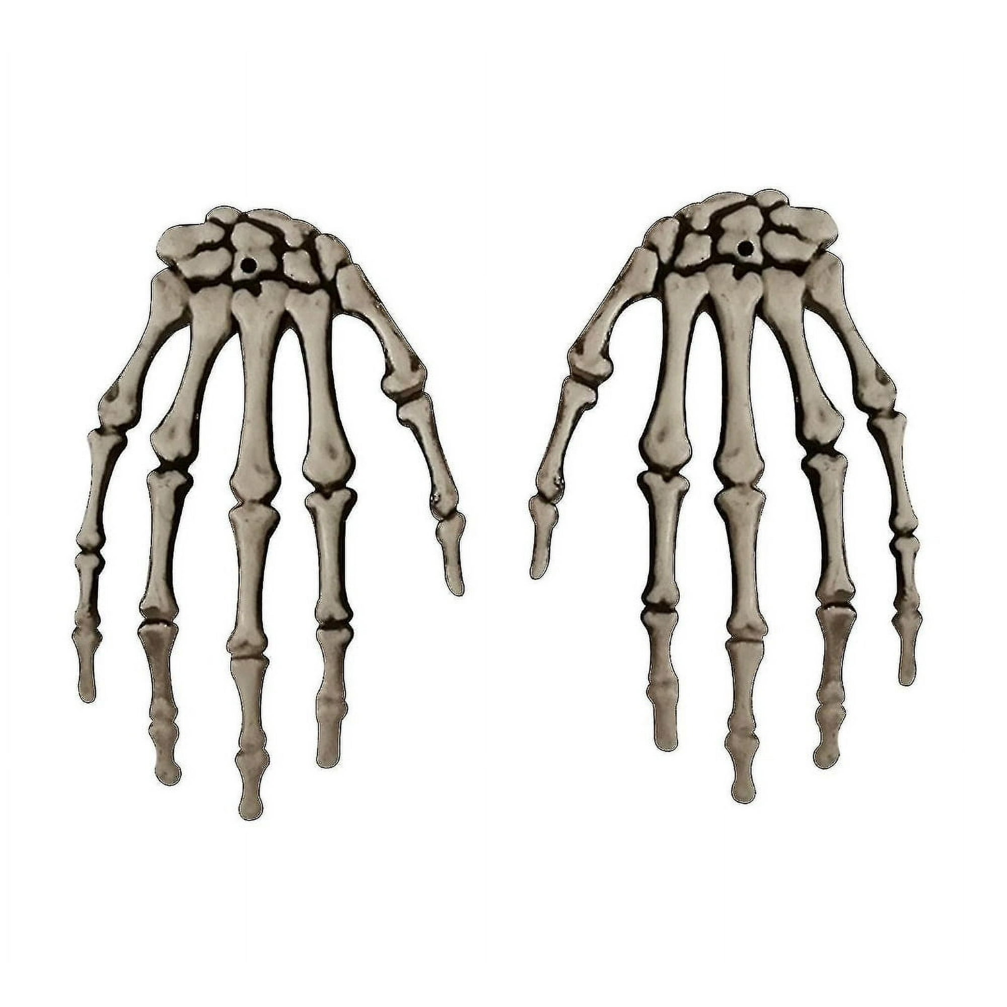 Esqueletica - Manos De Calavera De Halloween 6 Piezas Decoración Esqueleto