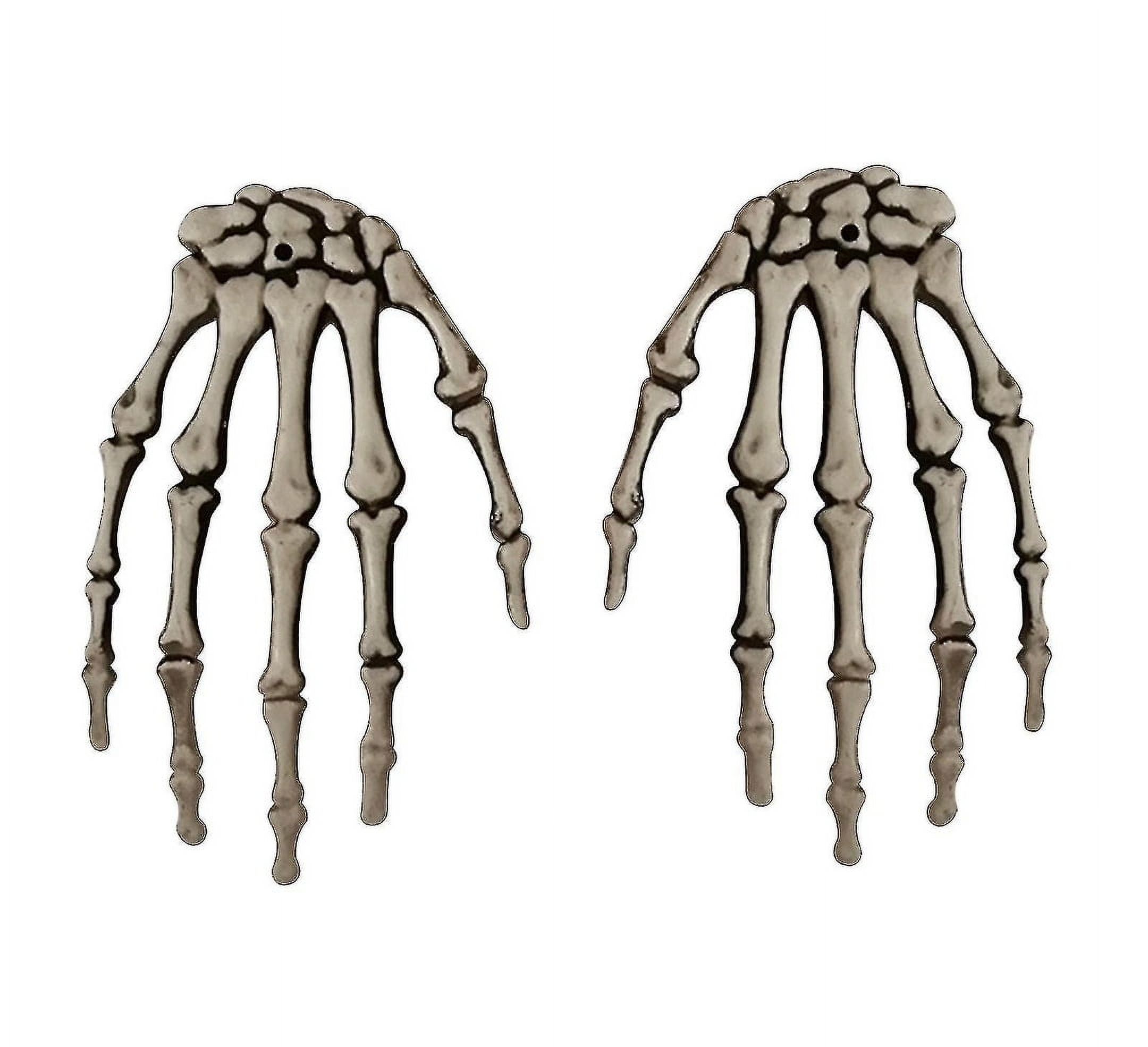 Esqueletica - Manos De Calavera De Halloween 6 Piezas Decoración Esqueleto