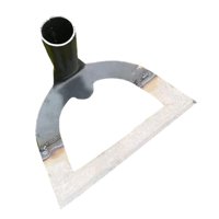 Ioensy - Azada Hueca Para Jardinería, Resistente, Para Desherbar, Para Labrar La Tierra Y Plantar En Granjas, 25,5 X 15,5 Cm