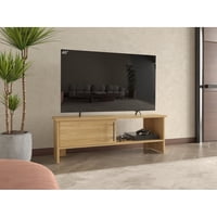 Tuhome - Rack Tv 65"" Navia 1 Puerta 42,2X120,3X31,1 Cm Fresno