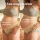 thumbnail image 2 of Faja de soporte para embarazo Frida Mom Dual Support S/M color arcilla, 2 of 8
