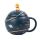 thumbnail image 1 of Taza De Café De Cerámica Del Paseo Del Espacio De Halloween Que Bebe La Taza Para El Hogar Azul Oscuro, 1 of 5