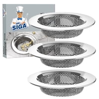 Colador Para Fregadero Mr.Siga Acero Inoxidable 11.2 Cm Paquete De 3
