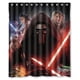 thumbnail image 1 of Cortina de ducha con póster de Star Wars Hero Art, juego de cortina de baño con ganchos, tamaño 60 x 72 pulgadas, 1 of 3