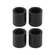 thumbnail image 3 of 4 Uds Rodillos De Goma Rueda De Rodillo De Goma Duradera Para Máquina De Corte Eléctrica Negro, 3 of 5