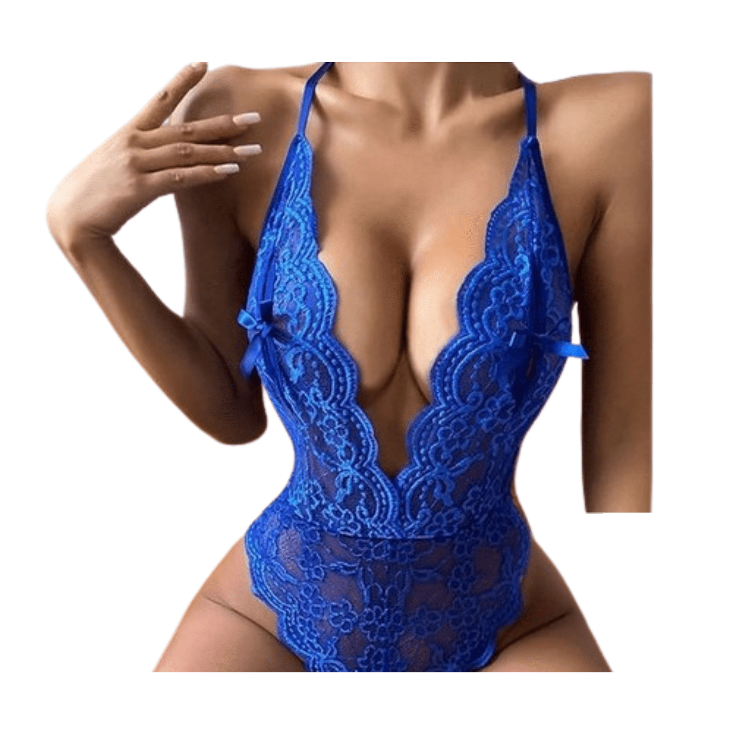 Citotools - Lenceria Sexy Transparente Para Mujer, Entrepierna Abierta