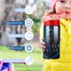 thumbnail image 5 of Secret LevelBotella de Agua con Tapa Pop Top de Un Toque, Acero Inoxidable, a Prueba de Fugas, para Deportes, Botella Infantil rosa 12 oz, 5 of 6