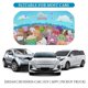 thumbnail image 4 of Squishmallow Sombrilla Solar para Auto - Protector de Parabrisas Plegable | Cortina Solar Delantero | Bloqueo UV y Aislamiento de Calor 133x73cm, 4 of 6