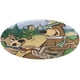 thumbnail image 1 of El Show de Oso Yogi Alfombra Redonda de Felpa Coral, Antideslizante, No Desprende Pelusas, Lavable y Duradera para Salón, Dormitorio y Habitación de Niños 60cm, 1 of 6