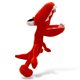 thumbnail image 4 of Peluche Plushy Paradise, ultrasuave, bonito y tierno, rojo, 4 of 5