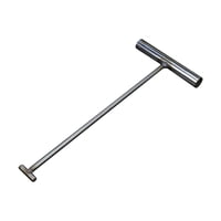 Bothyi - Herramienta De Gancho De Alcantarilla Para Trampolín, Mango En T Para Mover Un Solo Gancho De Acero Inoxidable, 8Mm X 50Cm