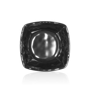 Kulsan - Bowl Melamina Cuadrado Negra 12.5 X 12.5 Cm Linea Carre