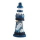 thumbnail image 4 of Estatua de faro de madera, adorno con temática de playa, centro de mesa creativo, escultura decorativa de madera para dormitorio, decoración del hogar, 4 of 4