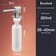 thumbnail image 3 of Dispenser de jabón de fregadero para fregadero de cocina níquel cepillado, todo latón incorporado y recarga de diseño superior, jabón de mano de metal y bomba de cobre de jabón de platos, 3 of 3