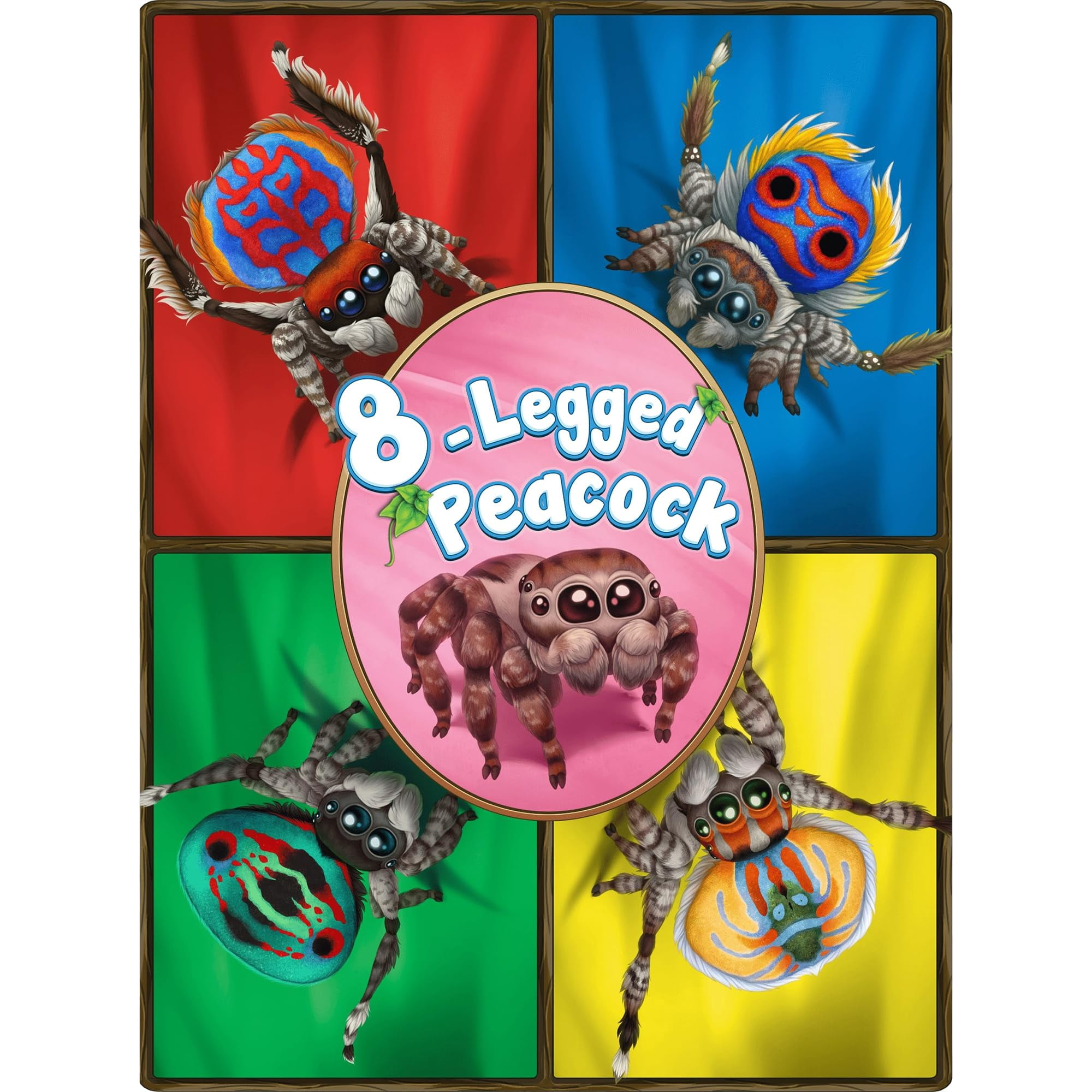 Juego De Cartas Brexwerx Games 8-legged Peacock Family A Partir De 10 Años