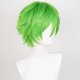 thumbnail image 2 of Peluca Aicos Corta Verde en Capas para Cosplay de Anime y Fiesta, 2 of 9