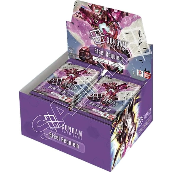 Gundam Card Game Booster Box Steel Requiem (GD03), 24 paquetes