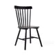 thumbnail image 1 of Silla Comedor Madera Caucho Maciza Windsor Nórdica Negra, 1 of 9