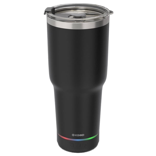 Vaso Térmico 900ml Con Parlante Bluetooth Kbod RAD20431 Negro