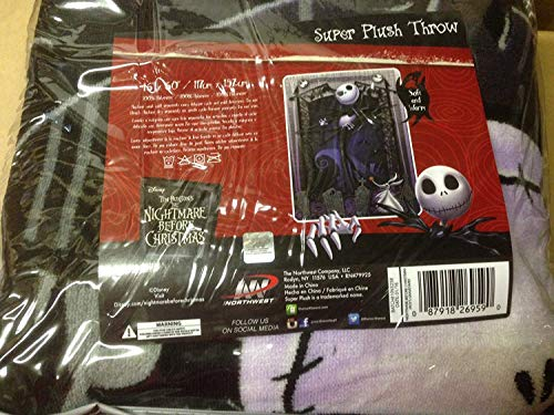 Manta Disney The Nightmare Before Christmas Jack Skellington Y Zero