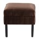 thumbnail image 2 of Poufs Sky Felpa 00 Chocolate, 2 of 5
