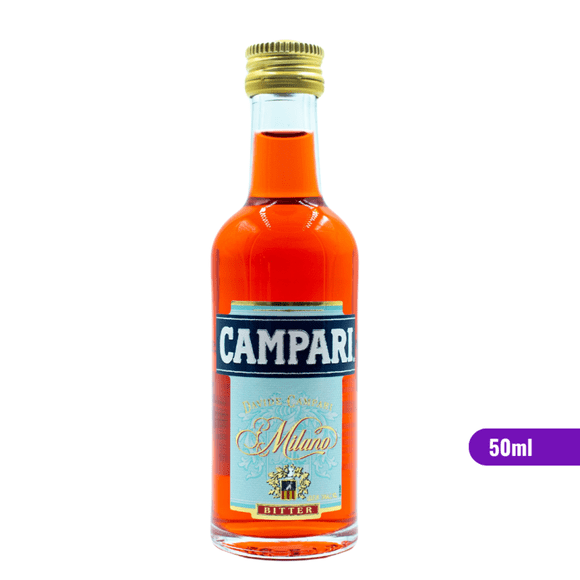Miniatura Campari - 50ml (vidrio)
