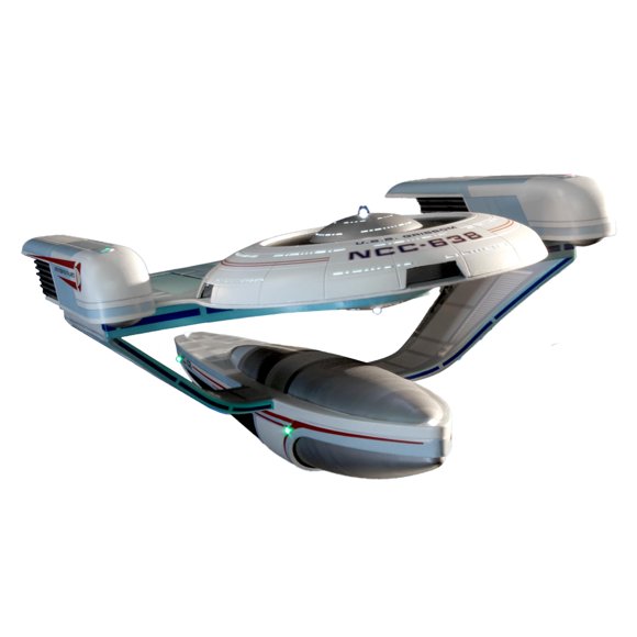 Kit de modelo Polar Lights Star Trek U.S.S. Grissom a escala 1:350