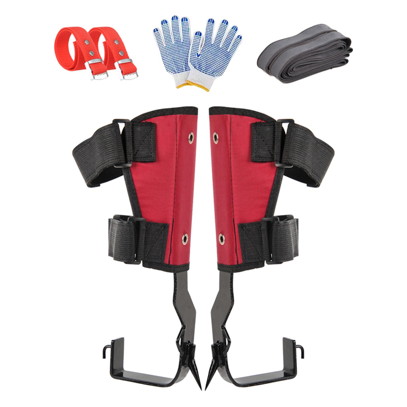 Ioensy - Juego De Picos De Escalada De Árboles Mejorados Antideslizante Con Cordón Para Escalada En Roca De Un Solo Engranaje