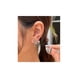 thumbnail image 2 of Aros Pendientes Diseño Corazón Plateado, 2 of 2