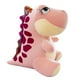thumbnail image 3 of Dinosaurio Juguetes De Peluche Dibujos Animados Rellenos Decorativos Abrazables Para Fiesta De Habitación De Coche Rosa, 3 of 5