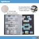 thumbnail image 3 of Stockbook Leuchtturm BASIC 64 páginas negras A4 azul, 3 of 6