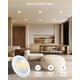 thumbnail image 2 of Luz LED de disco Sunco Lighting de 6" para montaje empotrado, 15 W, regulable, 2 of 7