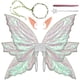 thumbnail image 1 of Disfraz de alas de hada VersaCharm para adultos y mujeres, blanco, con acceso., 1 of 9