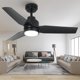 thumbnail image 2 of Ventilador de Techo Vaczon 42" Negro con Luz y Control Remoto de 6 Velocidades Motor DC, 2 of 9