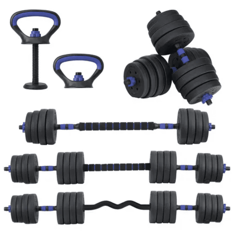 Set Mancuernas Barras Pesas Rusas Unibles 30 Kg Hyperhike