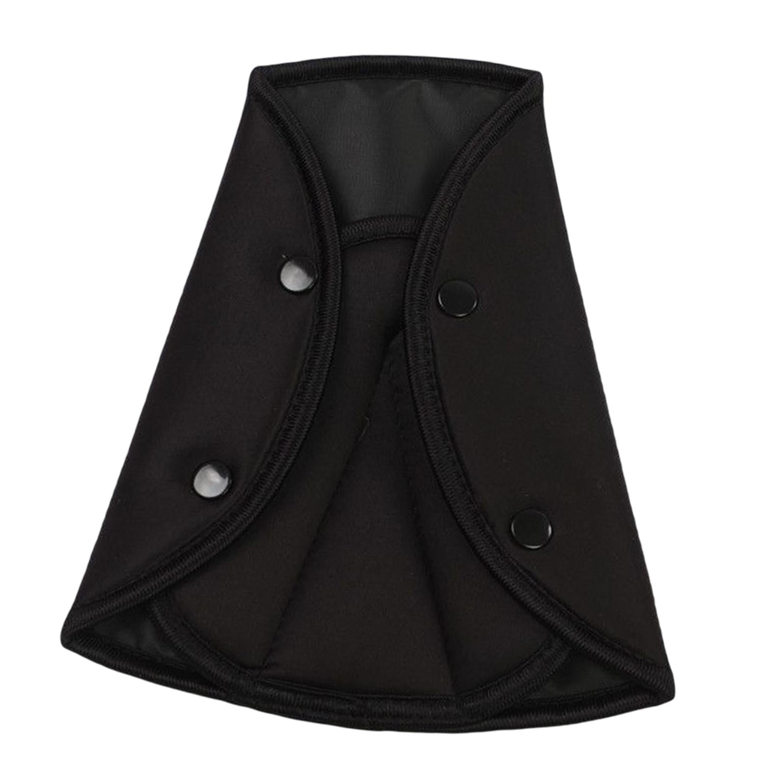 Magideal - Ajustadores Del Cinturón De Seguridad Del Niño Del Coche Para El Cuello Del Hombro Para La Almohadilla Protectora Del Niño Adulto Negro