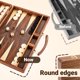 thumbnail image 2 of Juego de mesa de backgammon Ropoda Sapele Wood 38 cm con accesorios, 2 of 6