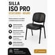 thumbnail image 1 of Silla ISO Pro Ecocuero - Negro, 1 of 6