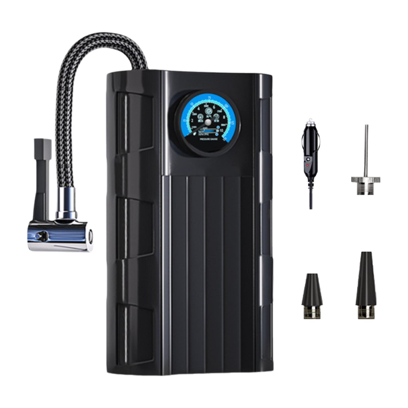 Magideal - Inflador De Neumáticos De Coche, Pantalla De Datos Precisa, Inflado Rápido, Bomba De Aire Multiusos Para Puntero Mecánico