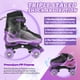 thumbnail image 5 of Patines en línea ajustables HXWY para niños, 4 tallas, para niños y niñas, 5 of 7