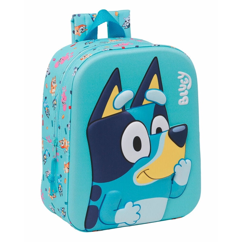 Mochila: Bluey 3d 27cm