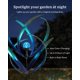 thumbnail image 2 of Cortaviento Cyan Oasis 208 cm de metal con luz solar azul claro, 2 of 8