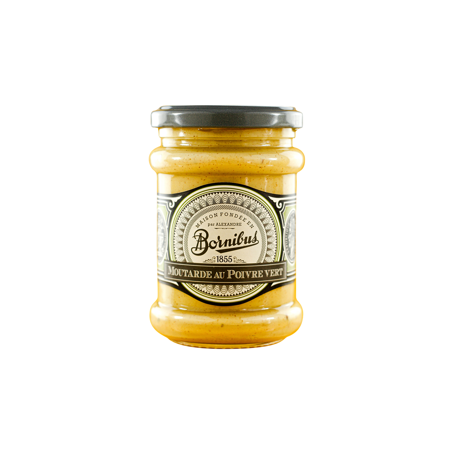 Mostaza De Pimiento Verde Bornibus - 250 Gr