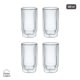thumbnail image 2 of Set 4 Vasos Doble Vidrio con Líneas 300 ml Home Logics, 2 of 3
