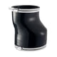 thumbnail image 1 of Adaptador de ventilación para secadora Zookpr de goma, redondo a ovalado, 10 cm, negro, 1 of 6