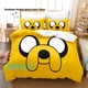 thumbnail image 1 of Adventure Time Bedding Set Single Twin Full Queen King Size Bed Set Adult Kid Bedroom Duvetcover Sets parure de lit Bed Bed Sheets, 1 of 5
