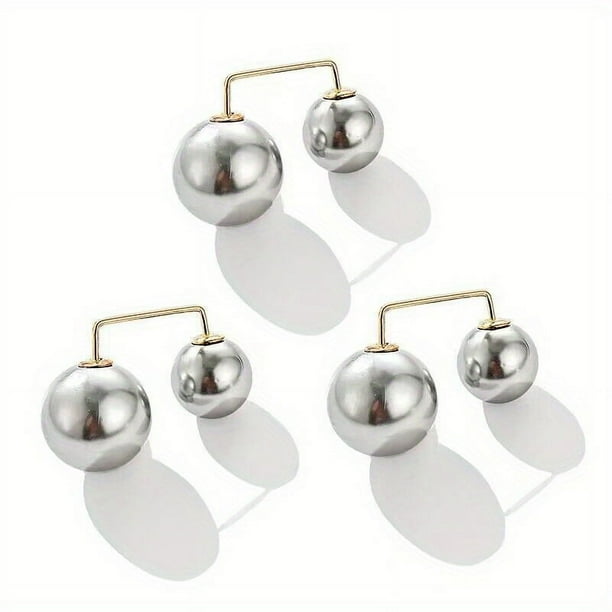 1pc Faux Pearl Pin Brooch - Waist Tightening Brooch for Skirts & Pants