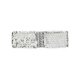 thumbnail image 1 of INSPIRE CHIC Cinturón de Cintura Elástico con Decoración de Lentejuelas y Hebillas Metálicas Entrelazadas para Damas Talla Única Plata, 1 of 4